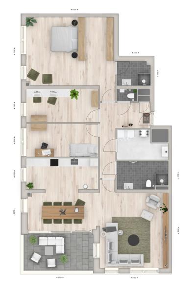 Portiekflat Holtinkstraat 42 in Zwolle