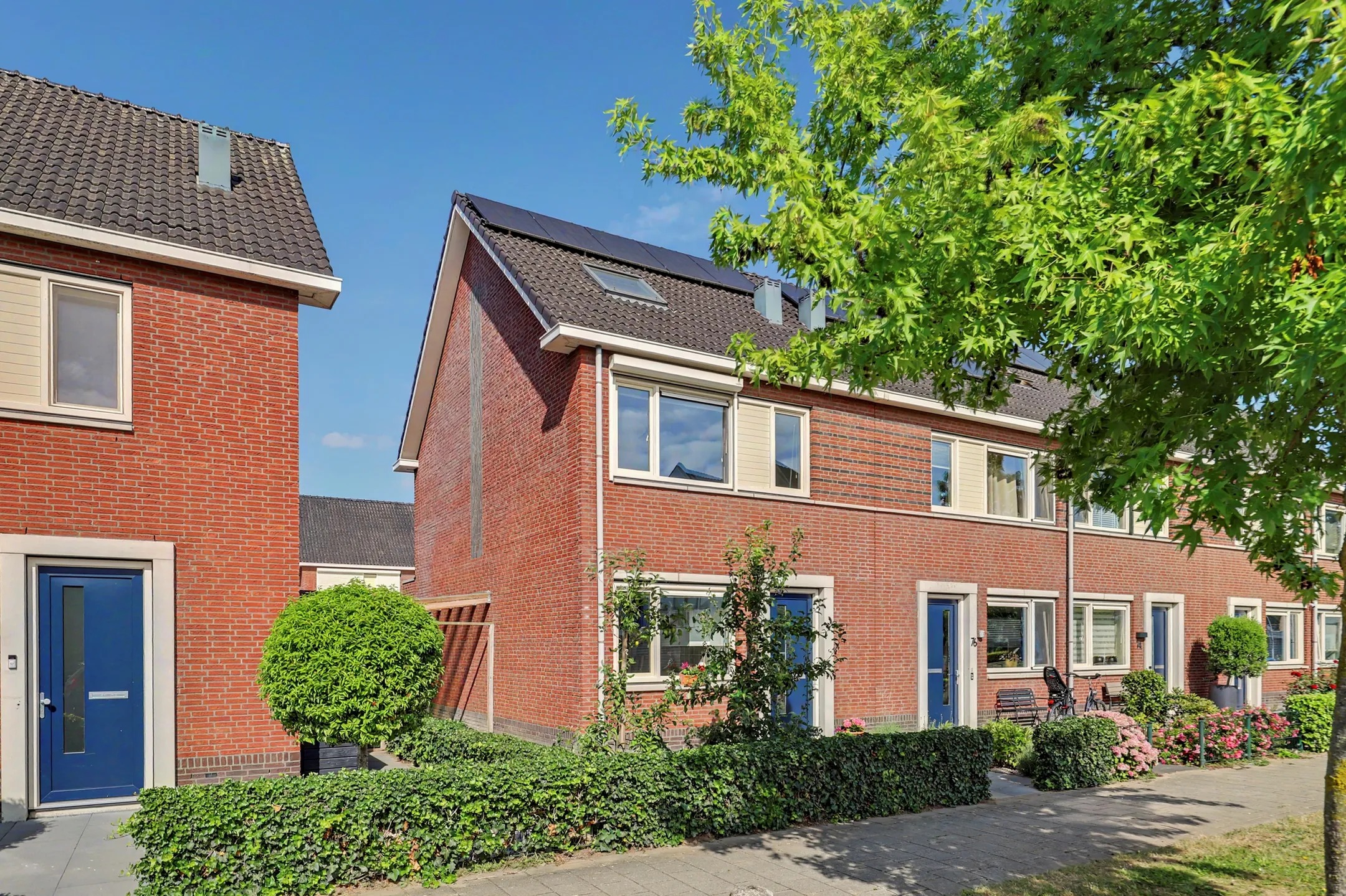 Hoekwoning (hofjeswoning) Aardbeivlinder 78 Tiel