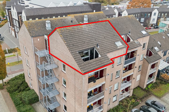 Portiekflat Brugstraat 234 in Gennep