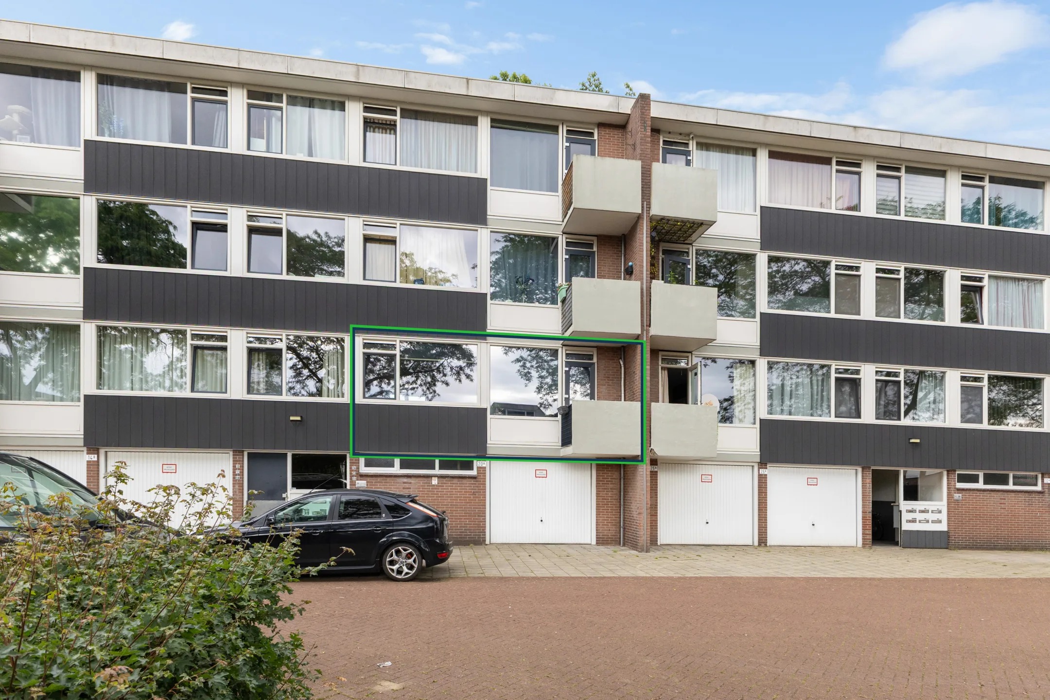 Portiekflat Ernst Bagelaarstraat 20 in Rosmalen