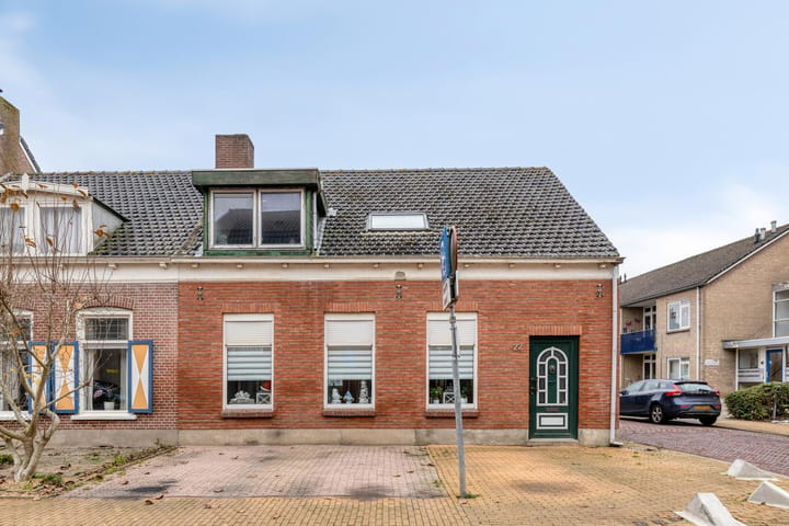 Hoekwoning Molenstraat 22 in Oud-Vossemeer