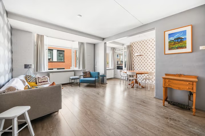 Portiekflat Gedempte Burgwal 18 A in Den Haag