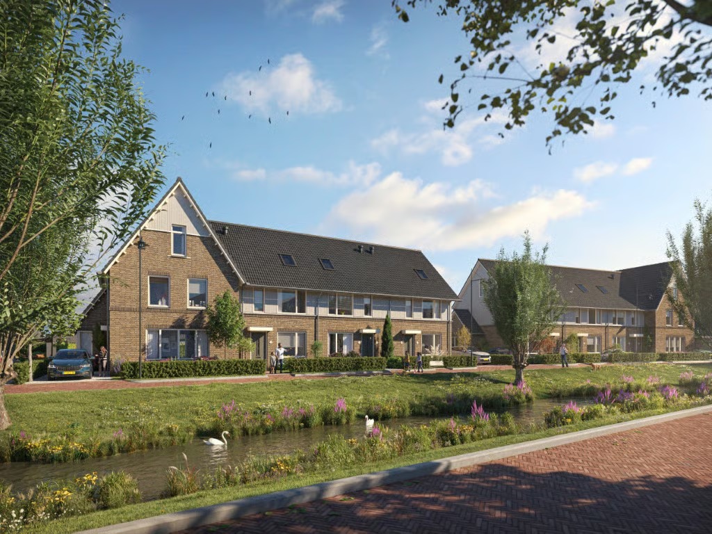 Hoekwoning Regenboog 54 in Maassluis