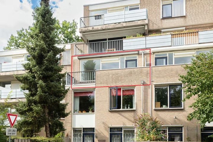Portiekflat Gruttoweide 35 in Wageningen