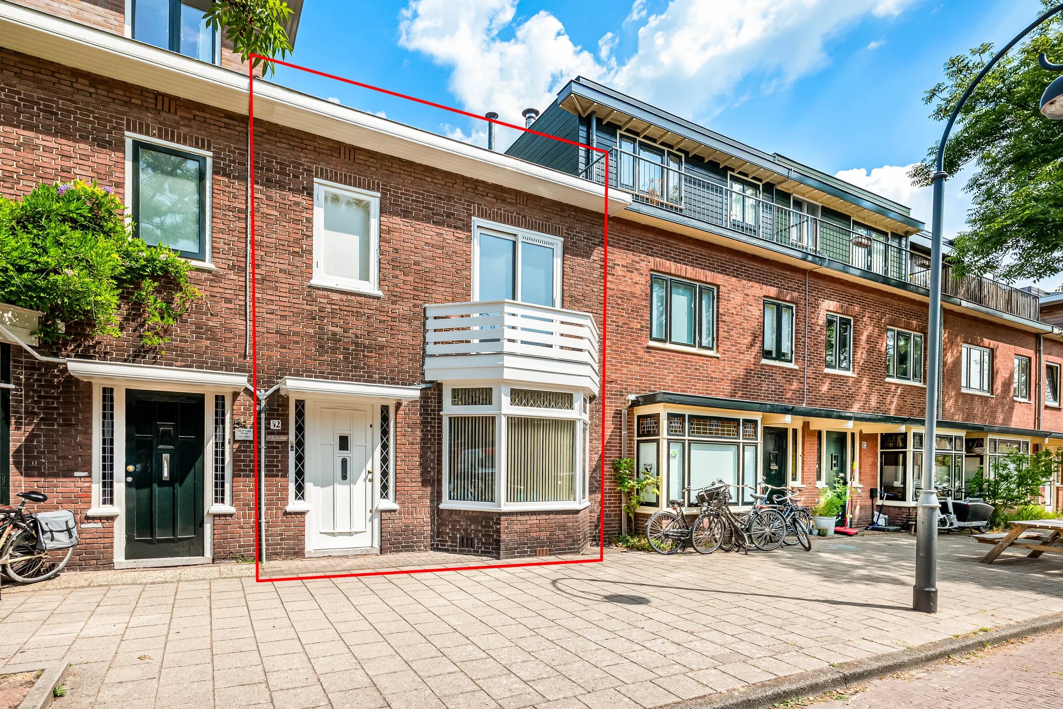 Tussenwoning Stuyvesantstraat 52 in Haarlem