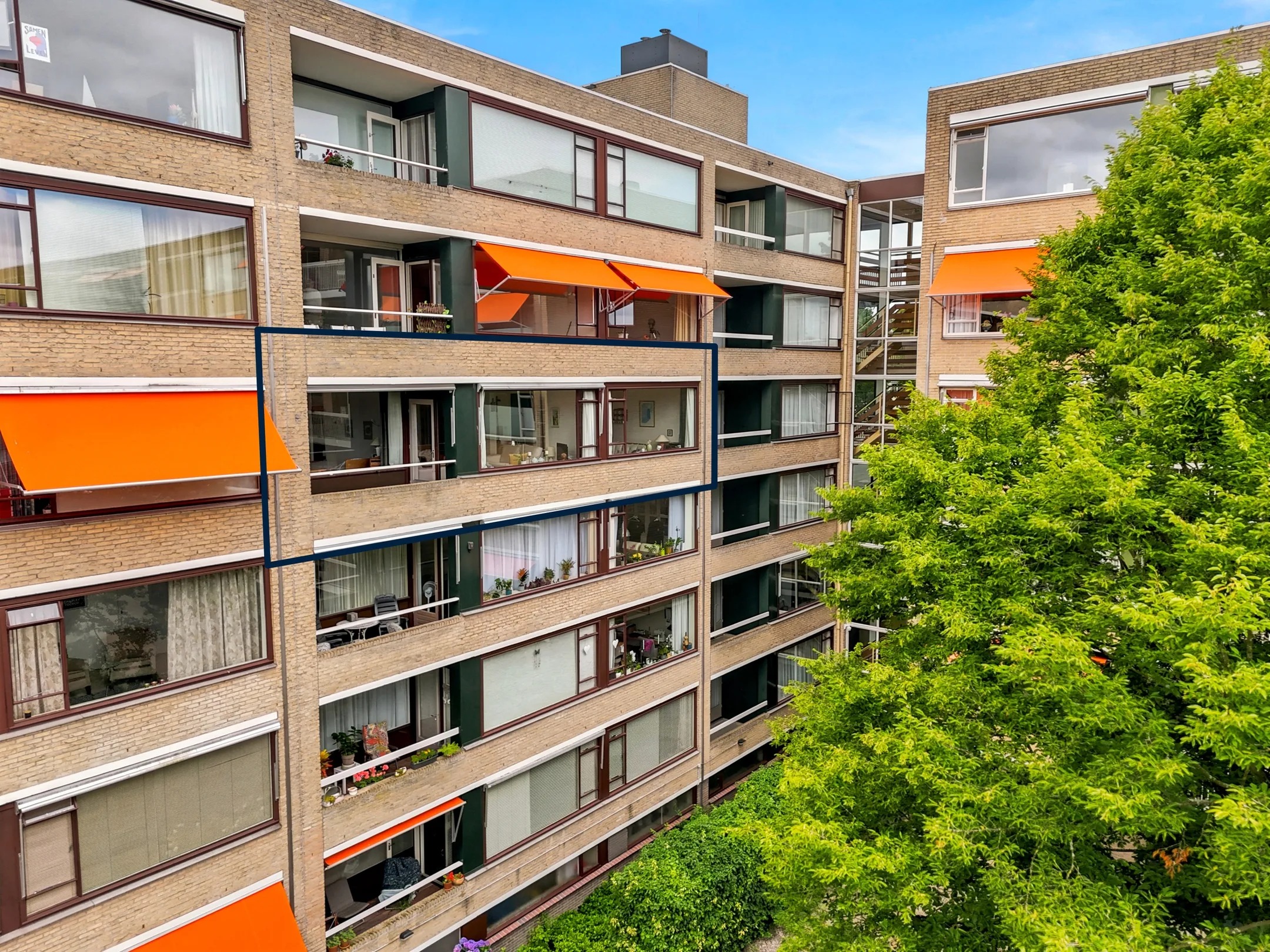 Portiekflat Utrechtseweg 80 511 in Heelsum