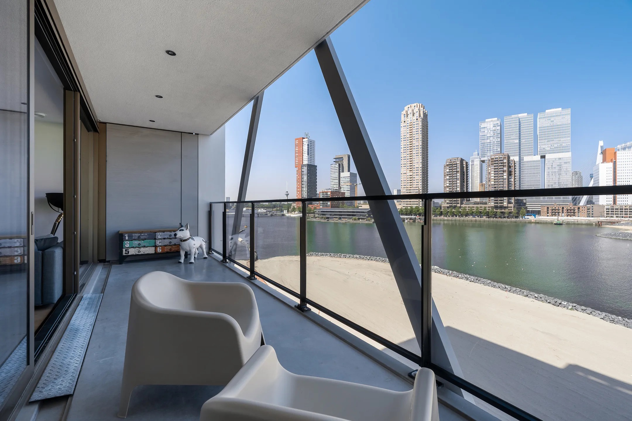 Galerijflat Rijnhavenkade 164 in Rotterdam