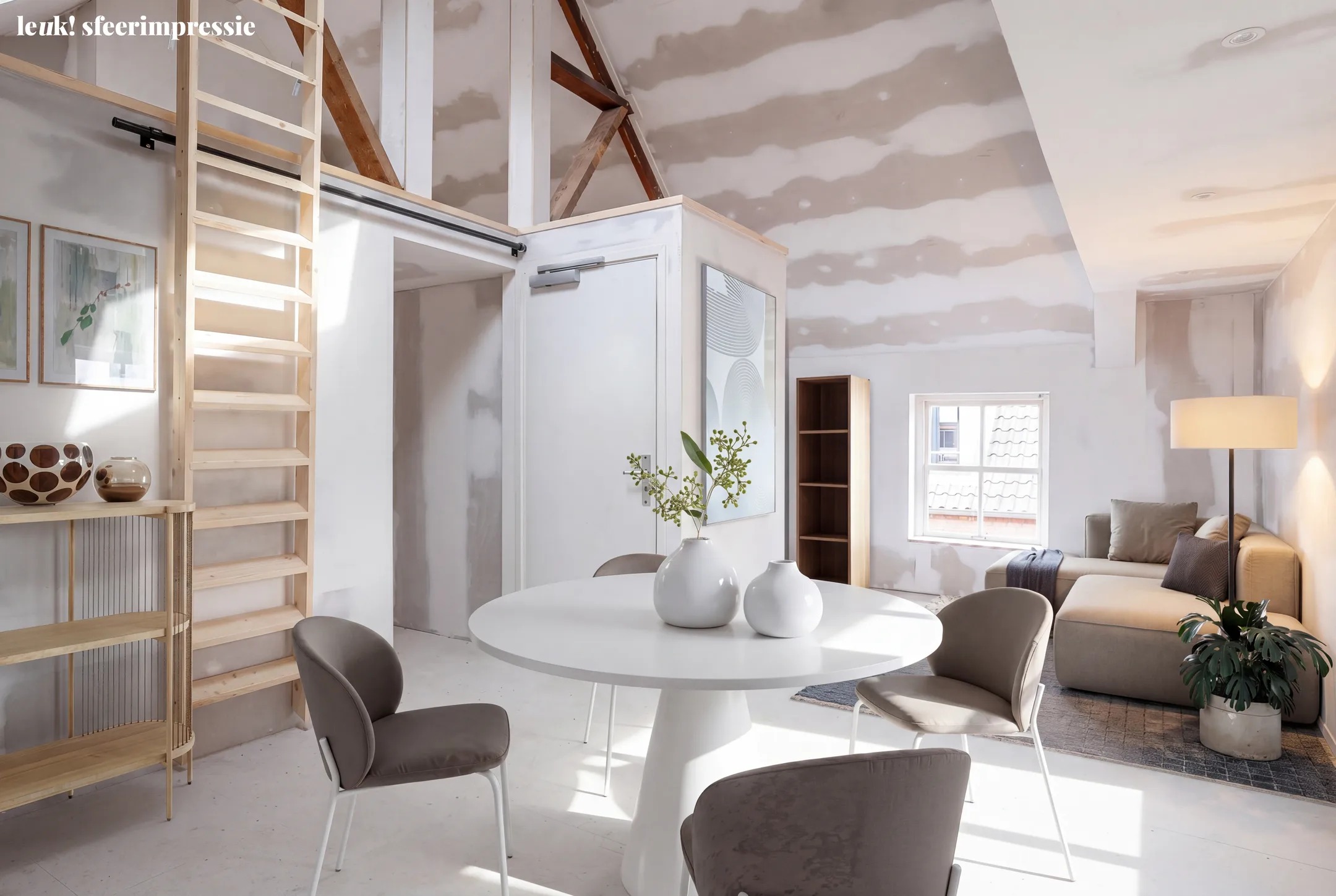 Bovenwoning Nieuwstraat 11 in Brakel