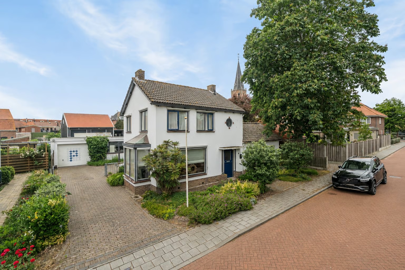 Vrijstaande woning Burg Vogelaarstraat 1 in Kruiningen