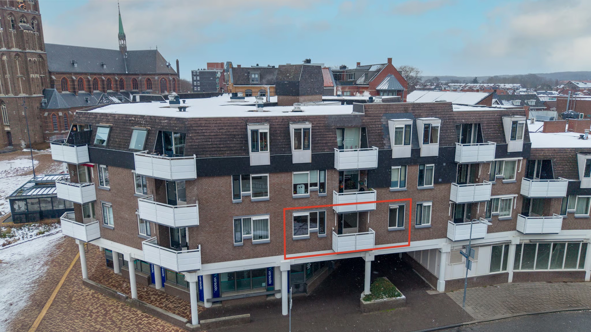 Portiekflat Wilhelminaplein 17 in Tegelen