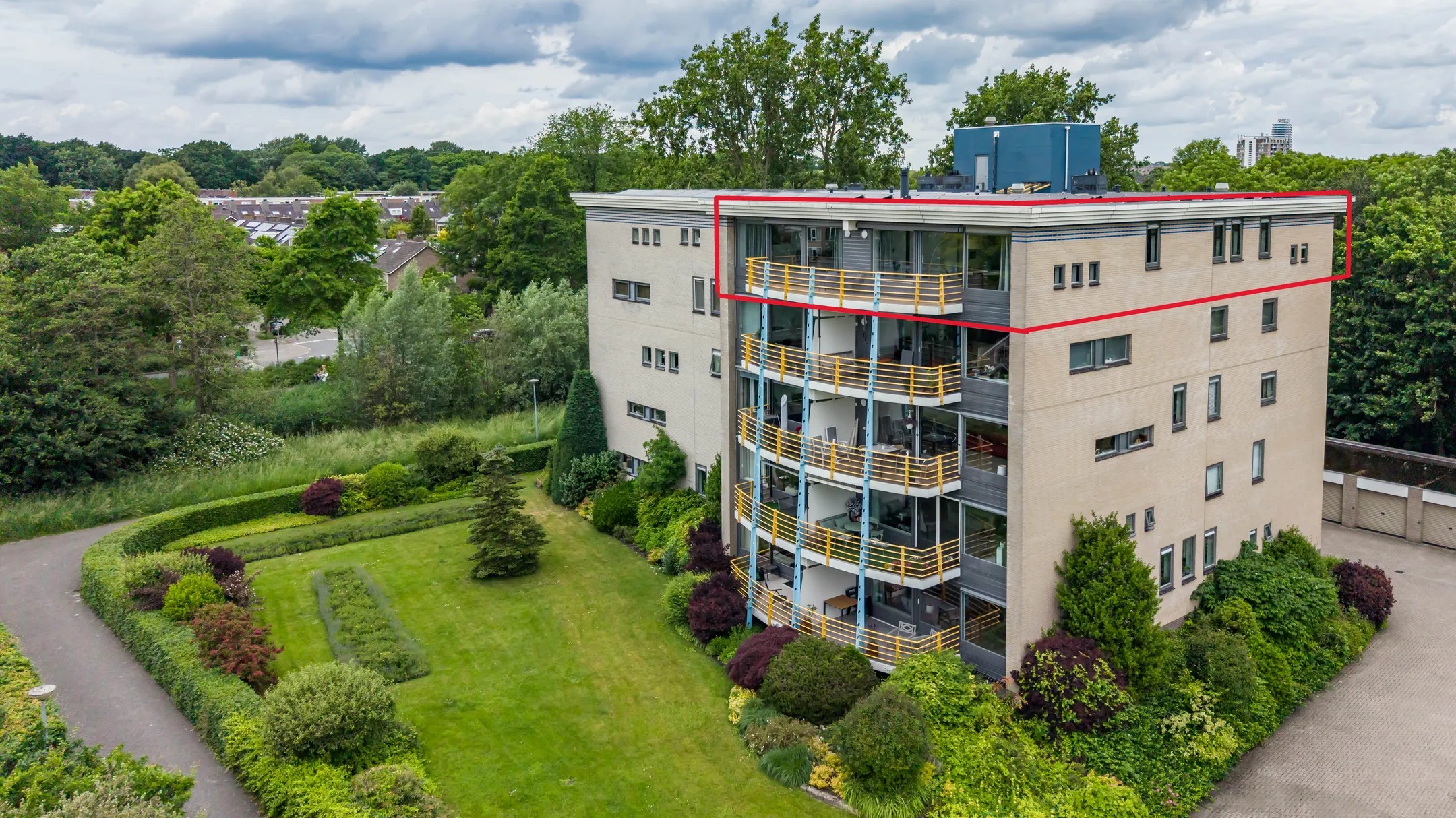 Penthouse Breedeborg 14 in Groningen