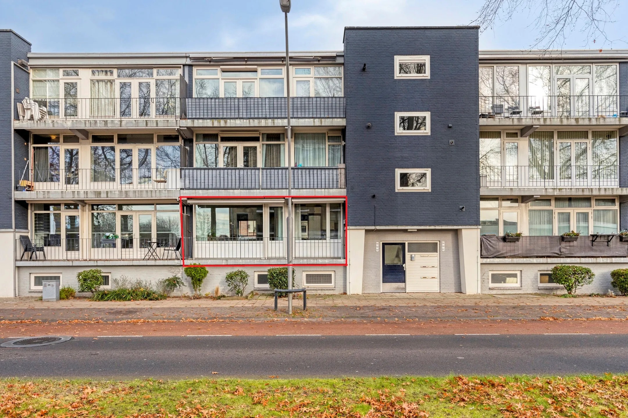Portiekflat Singel 1940-1945 50 in Oss