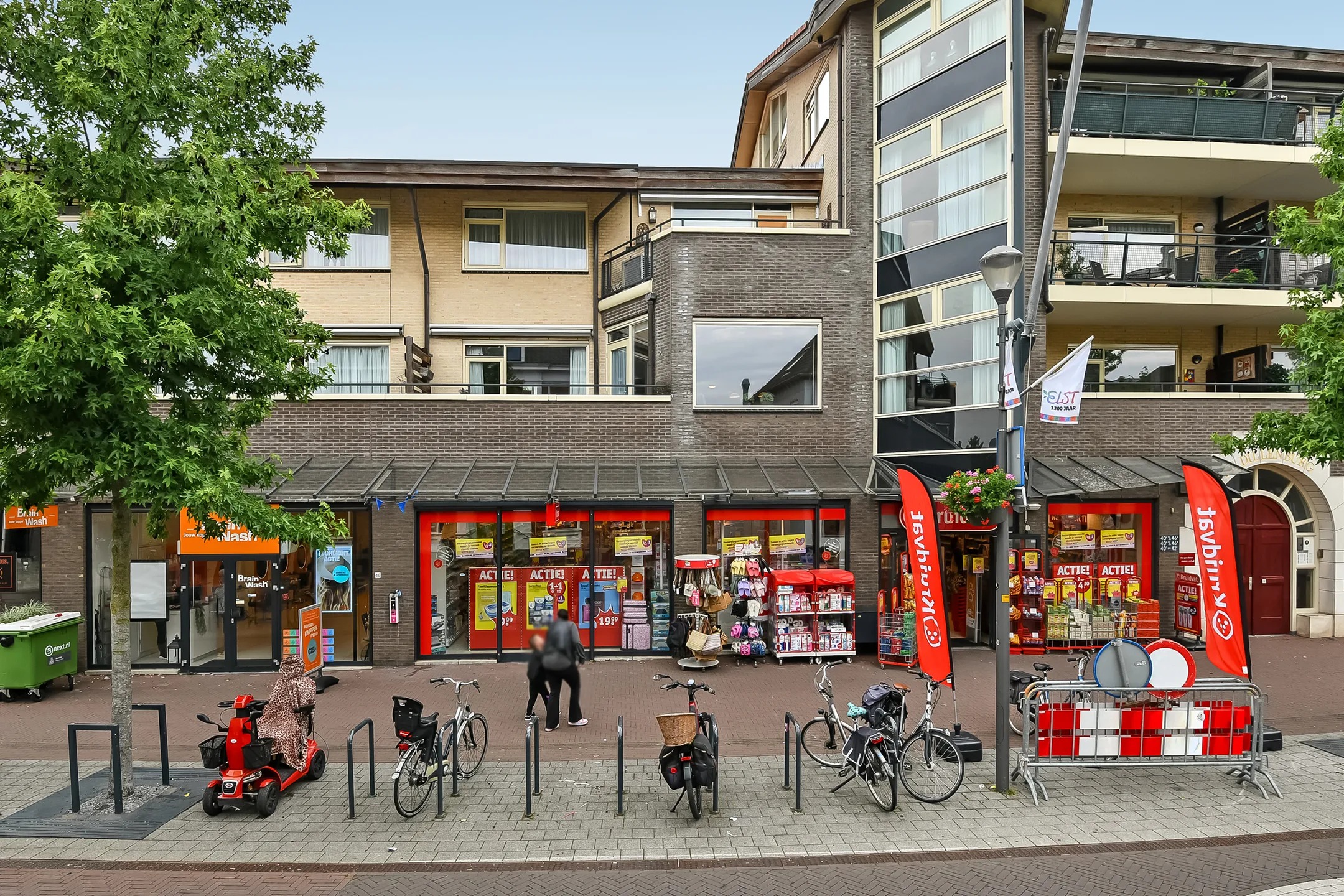 Portiekflat Dorpsstraat 44 a in Elst