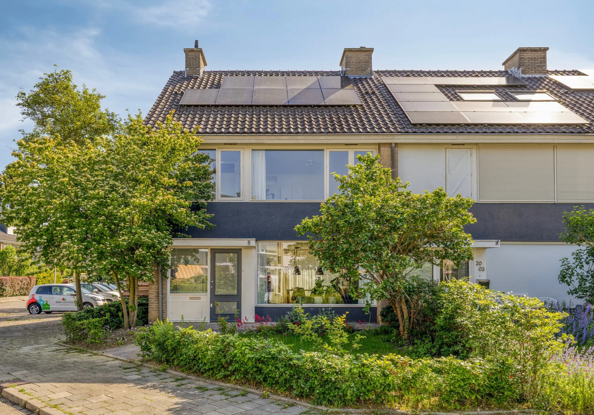 Hoekwoning Weezenhof 2001 in Nijmegen