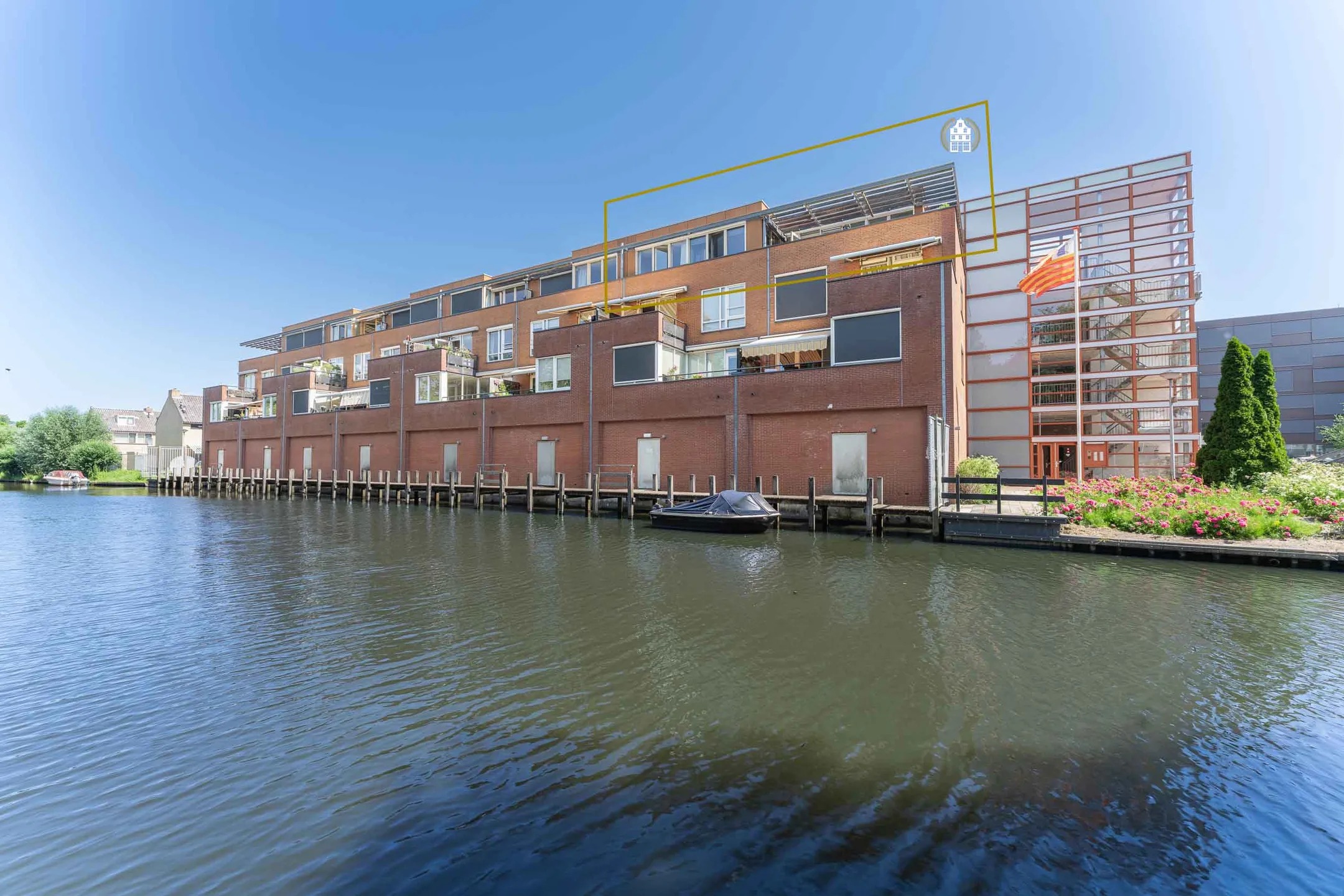 Penthouse Koperwiekplein 52 in Enkhuizen