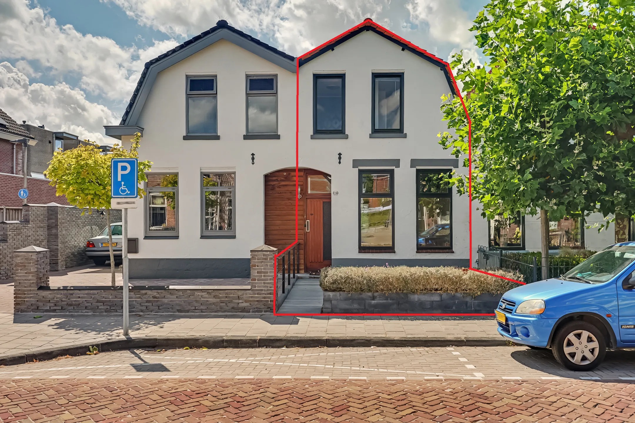 Geschakelde woning Moriaanseweg Oost 116 in Hellevoetsluis