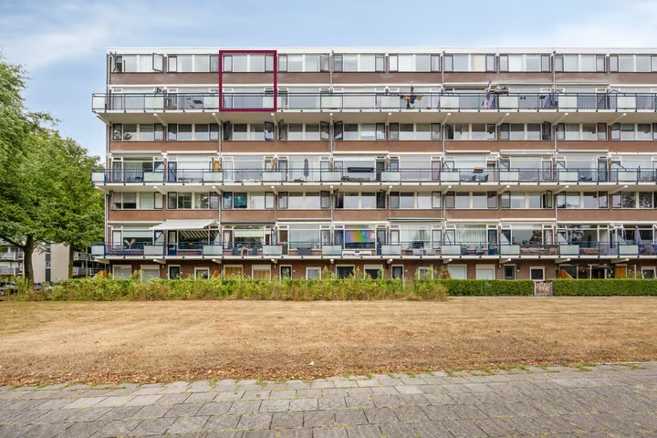 Portiekflat Obrechtstraat 287 in Zwolle