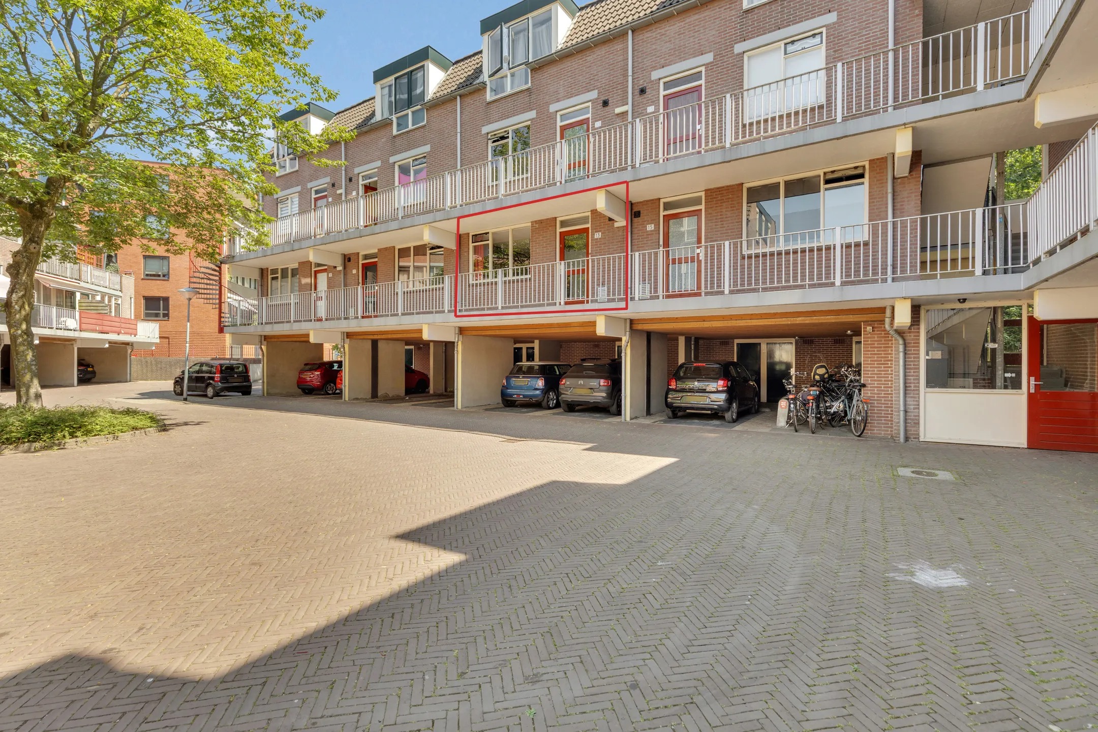 Galerijflat Schapenstraat 13 in Hilversum