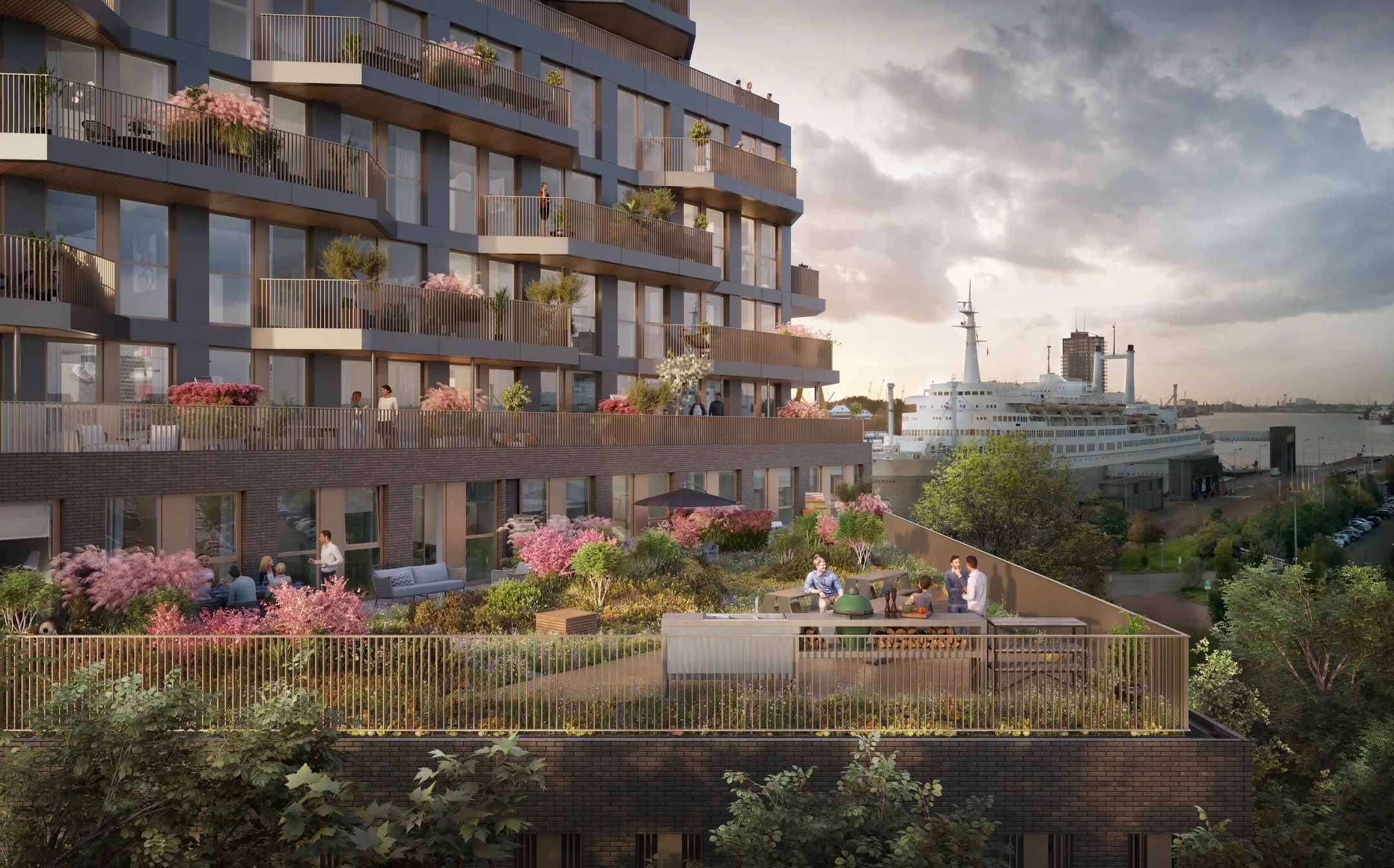 Portiekflat Maashavenkade 238 in Rotterdam