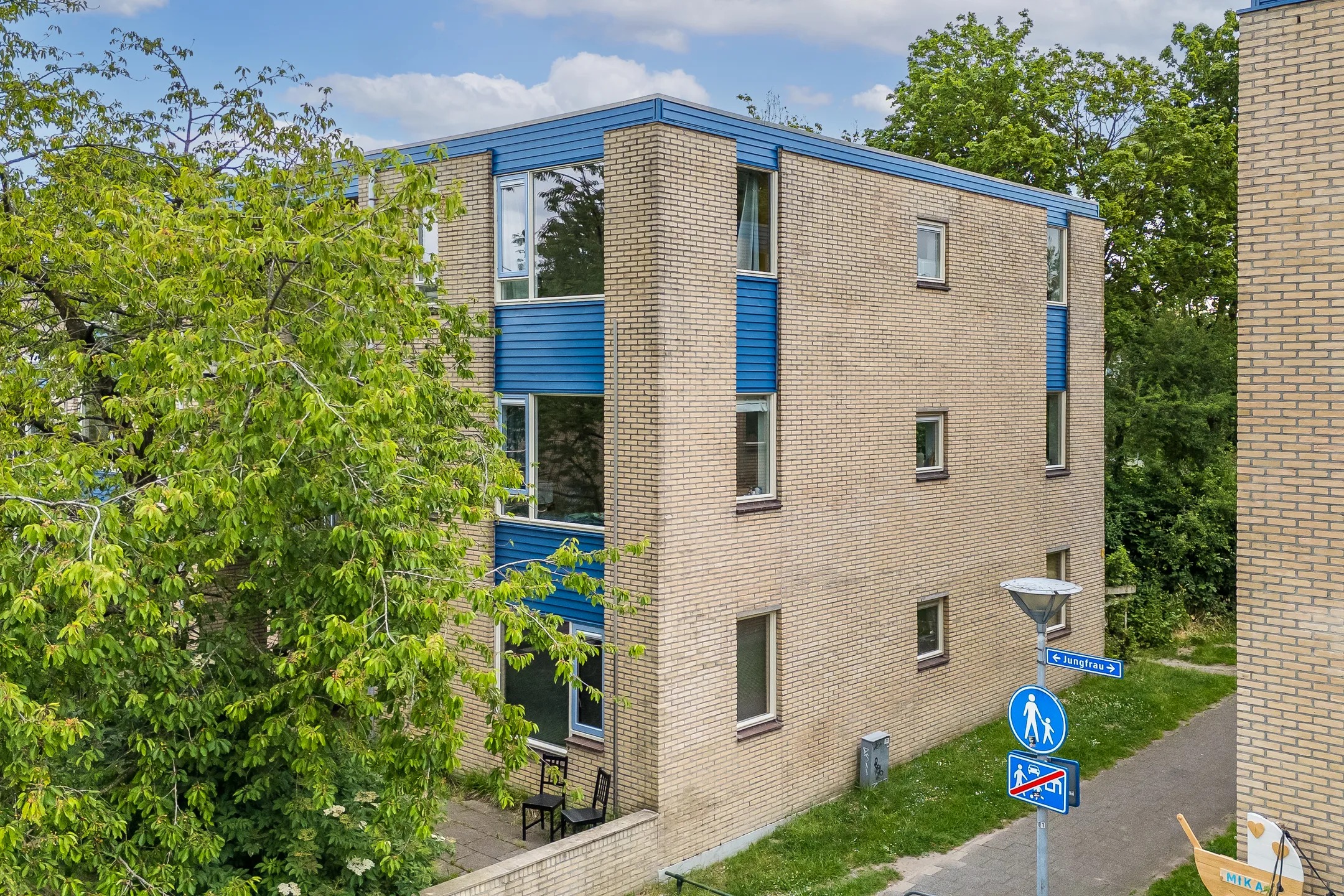 Portiekflat Jungfrau 72 in Utrecht