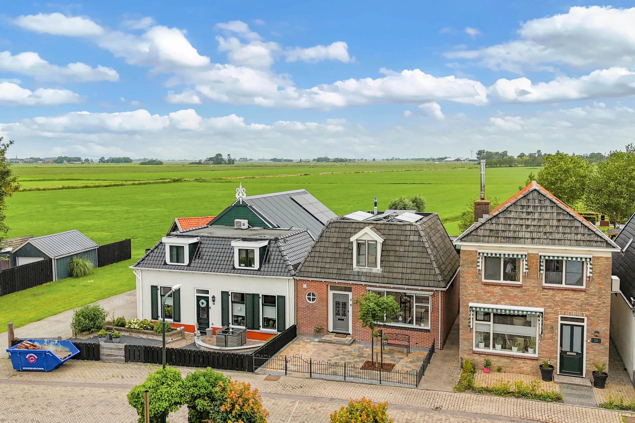 Geschakelde woning Schoolstraat 6 in Burgwerd