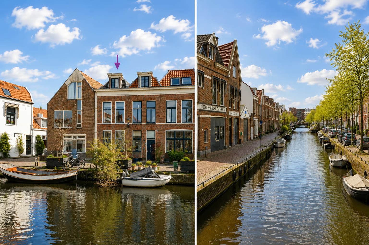 Tussenwoning Burgwal 23 in Haarlem