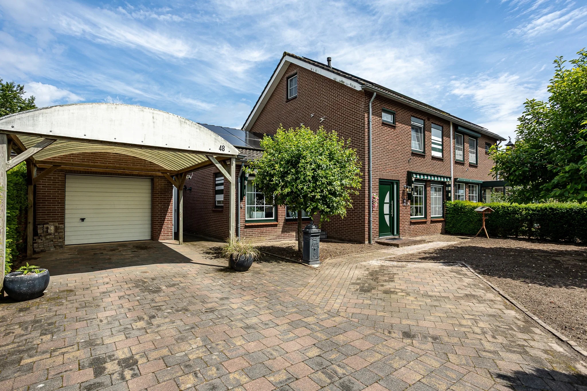 2-onder-1-kapwoning Oudebaan 48 in Milsbeek