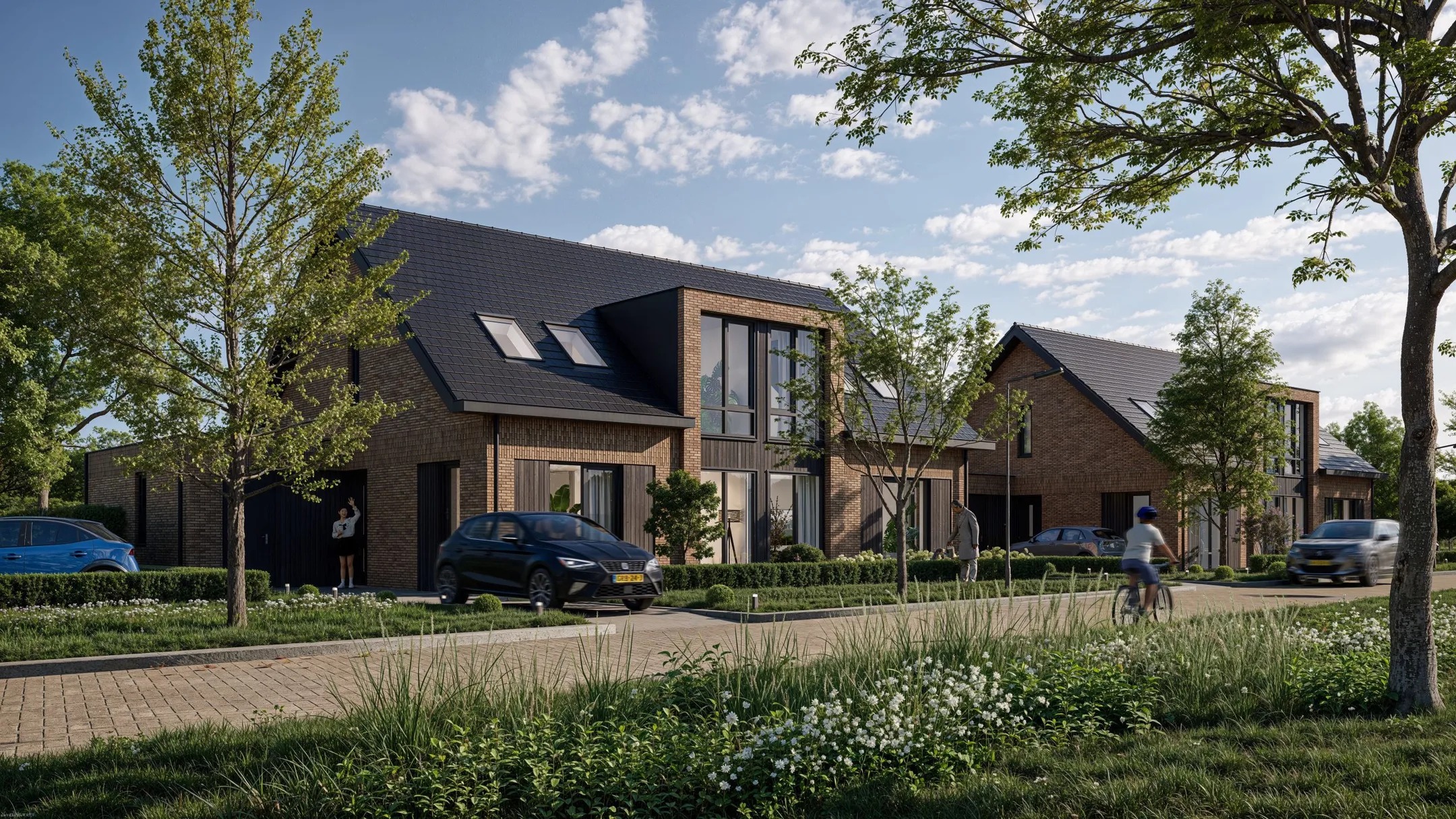 2-onder-1-kapwoning In de west 14 s in Amerongen