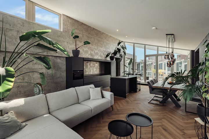 Penthouse Zeeburgerkade 940 in Amsterdam