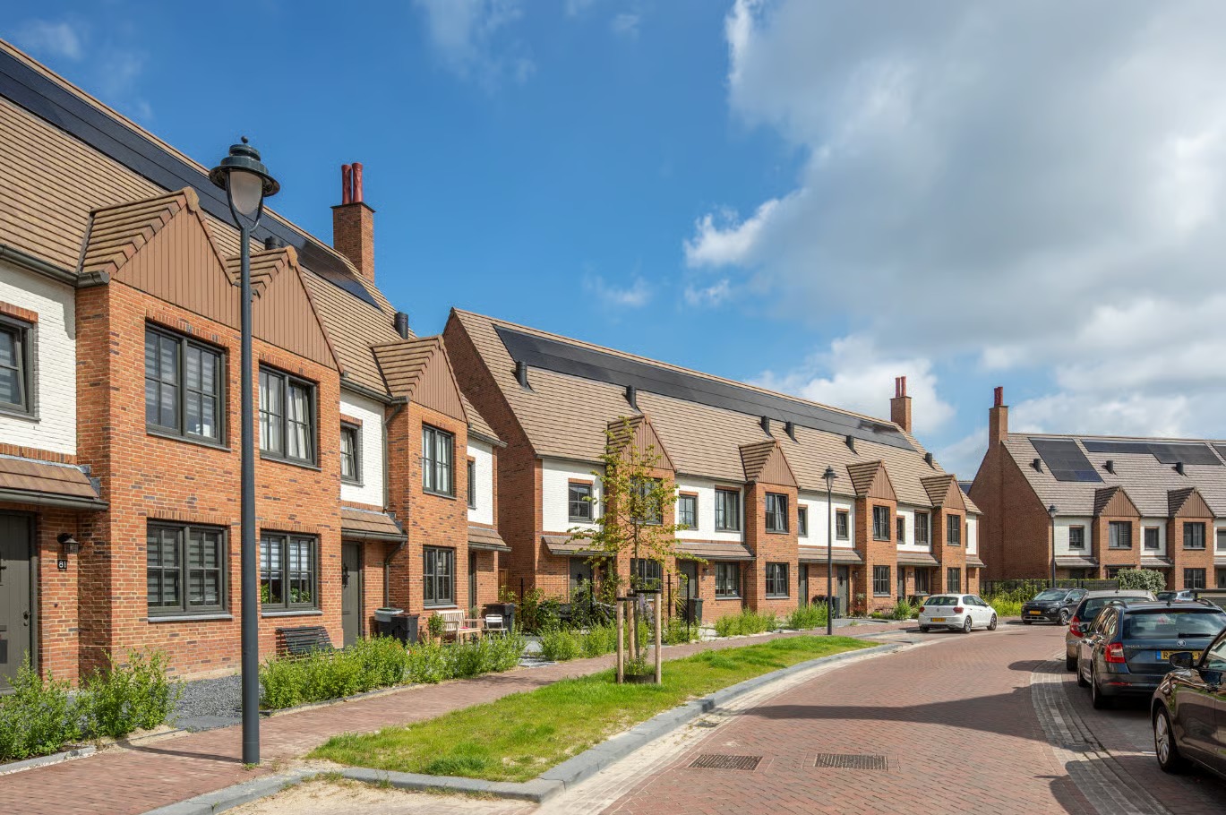 Hoekwoning (hofjeswoning) Thomas Harriotlaan 2 in Hoofddorp