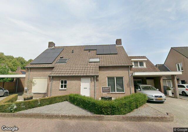 Streetview Dokter Rauppstraat 59 Bergeijk