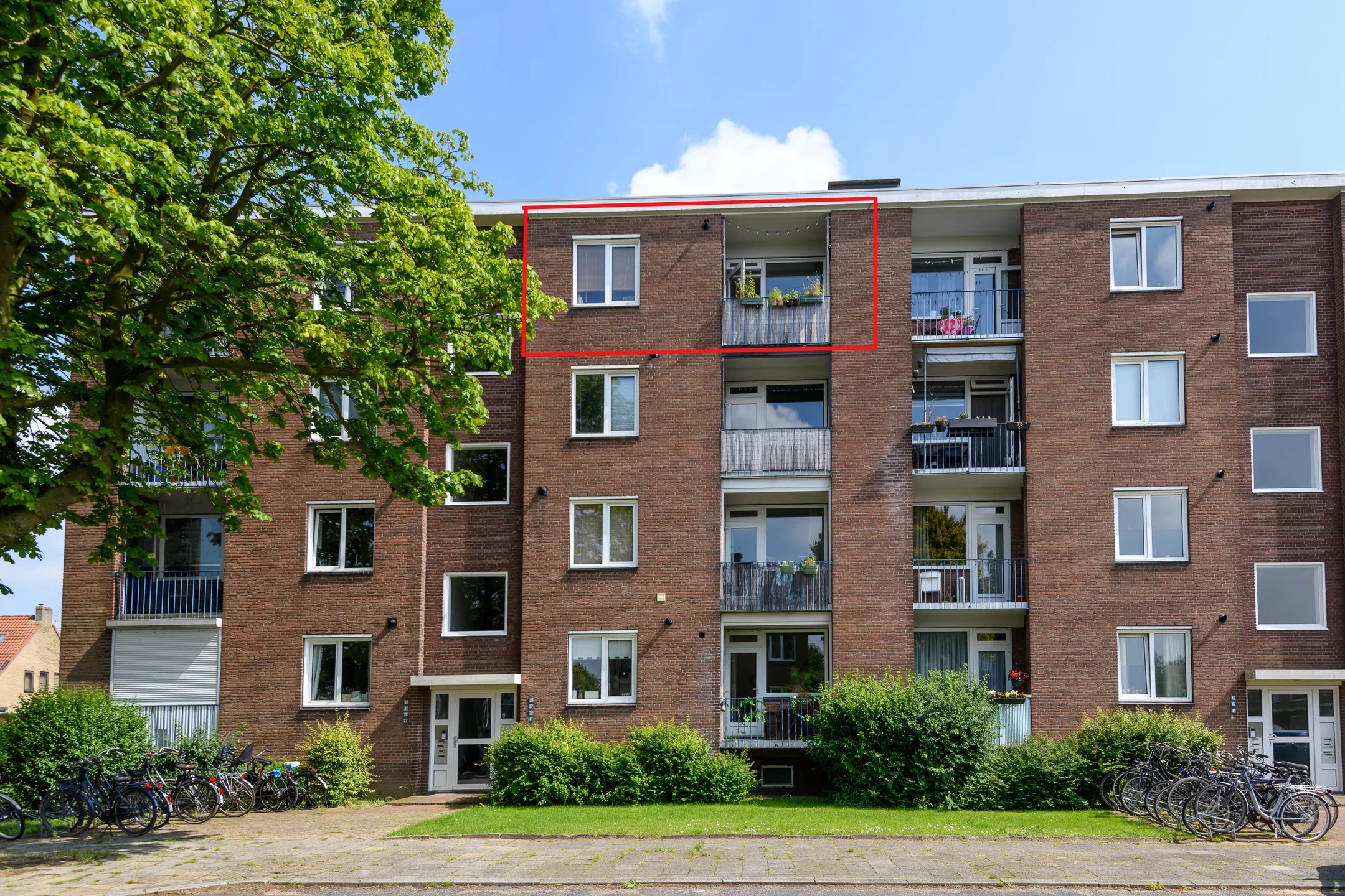 Portiekflat Saturnusstraat 35 in Nijmegen
