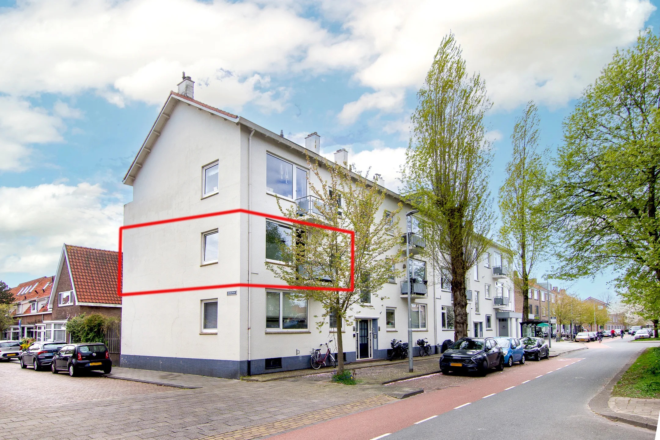 Portiekflat Eksterlaan 124 in Haarlem