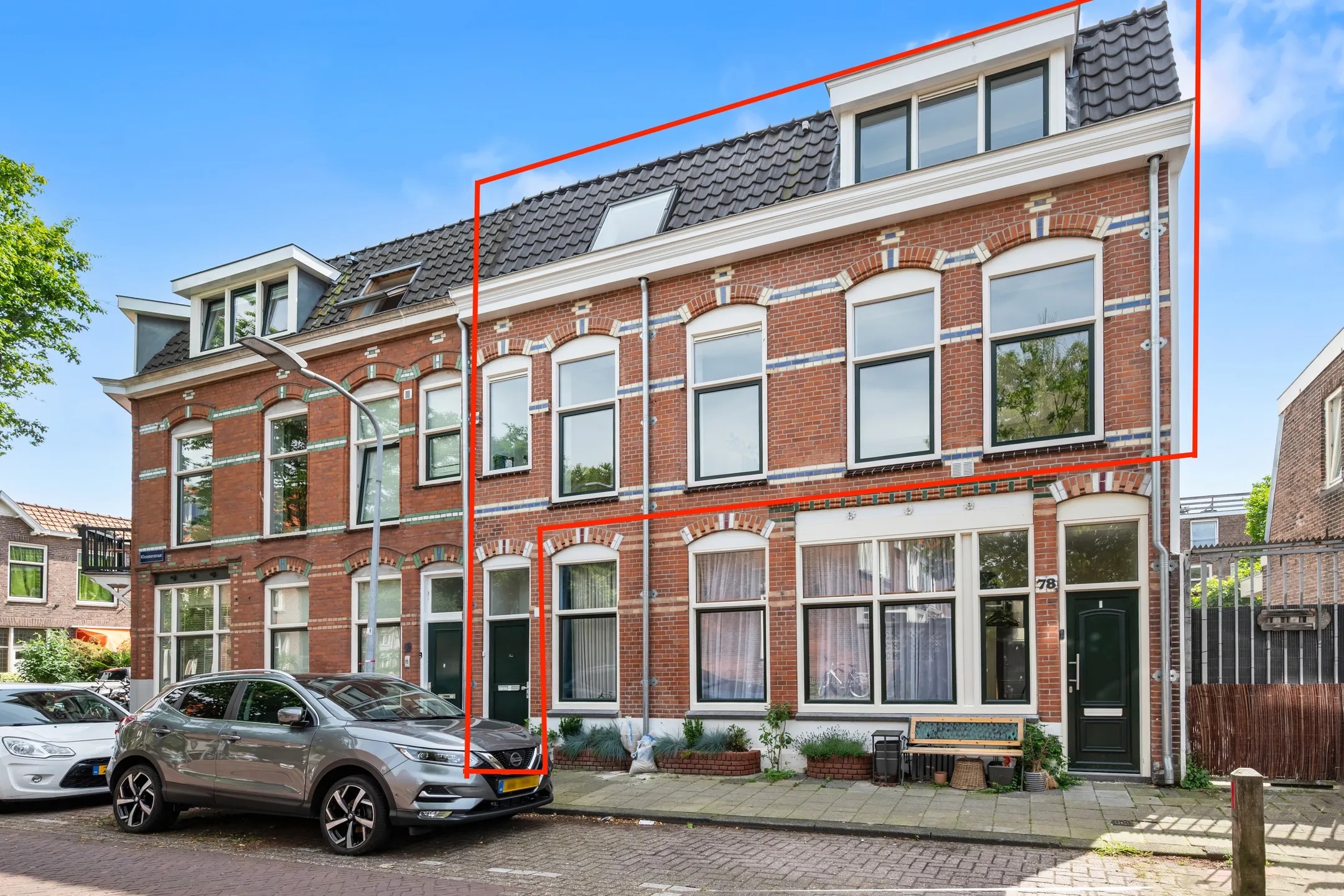 Bovenwoning Kloosterstraat 78 RD in Haarlem