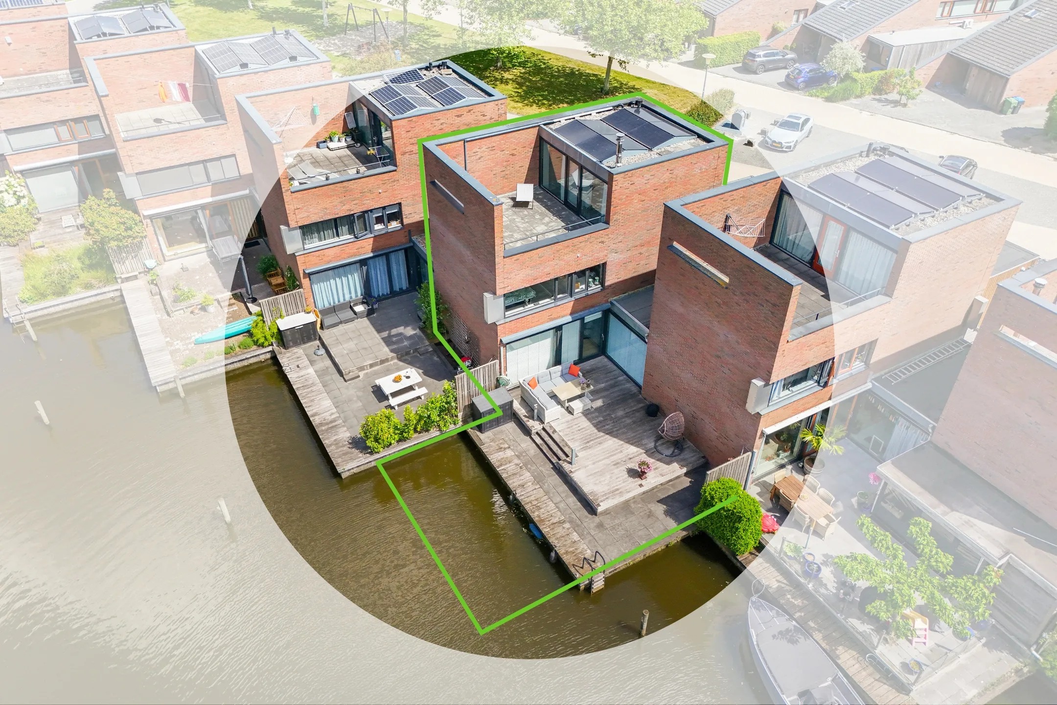 Geschakelde woning De Leijen 12 in Leeuwarden