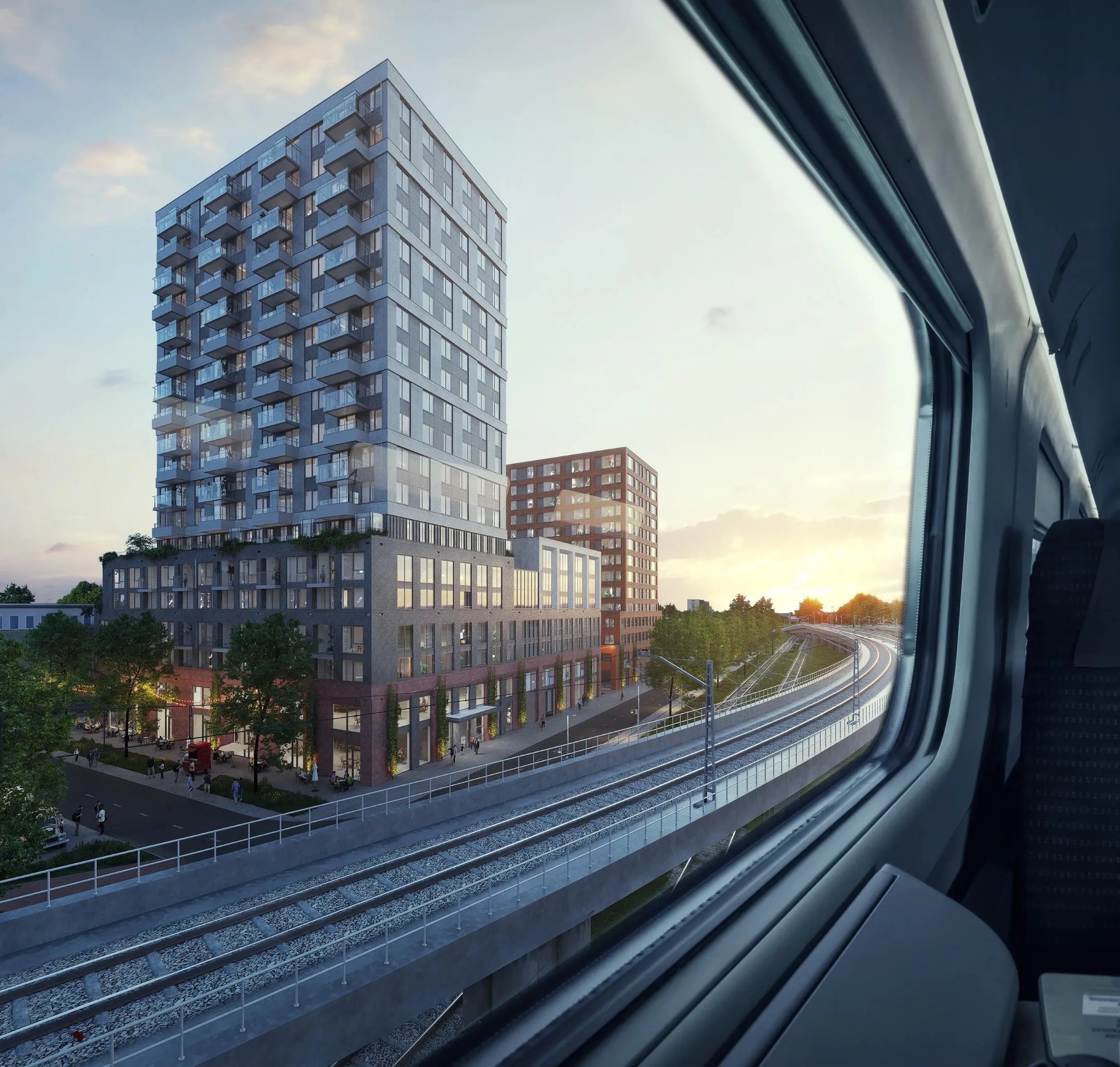 Portiekflat Plesostraat 65 in Amsterdam