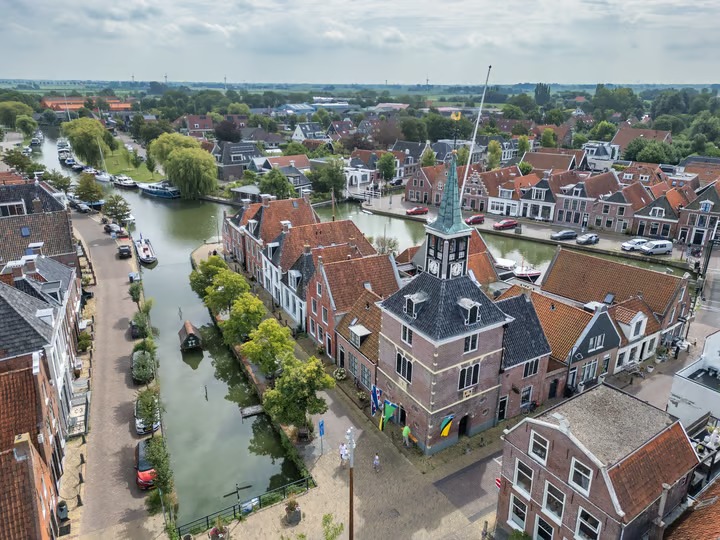 Geschakelde woning Pruikmakershoek 10 in Makkum