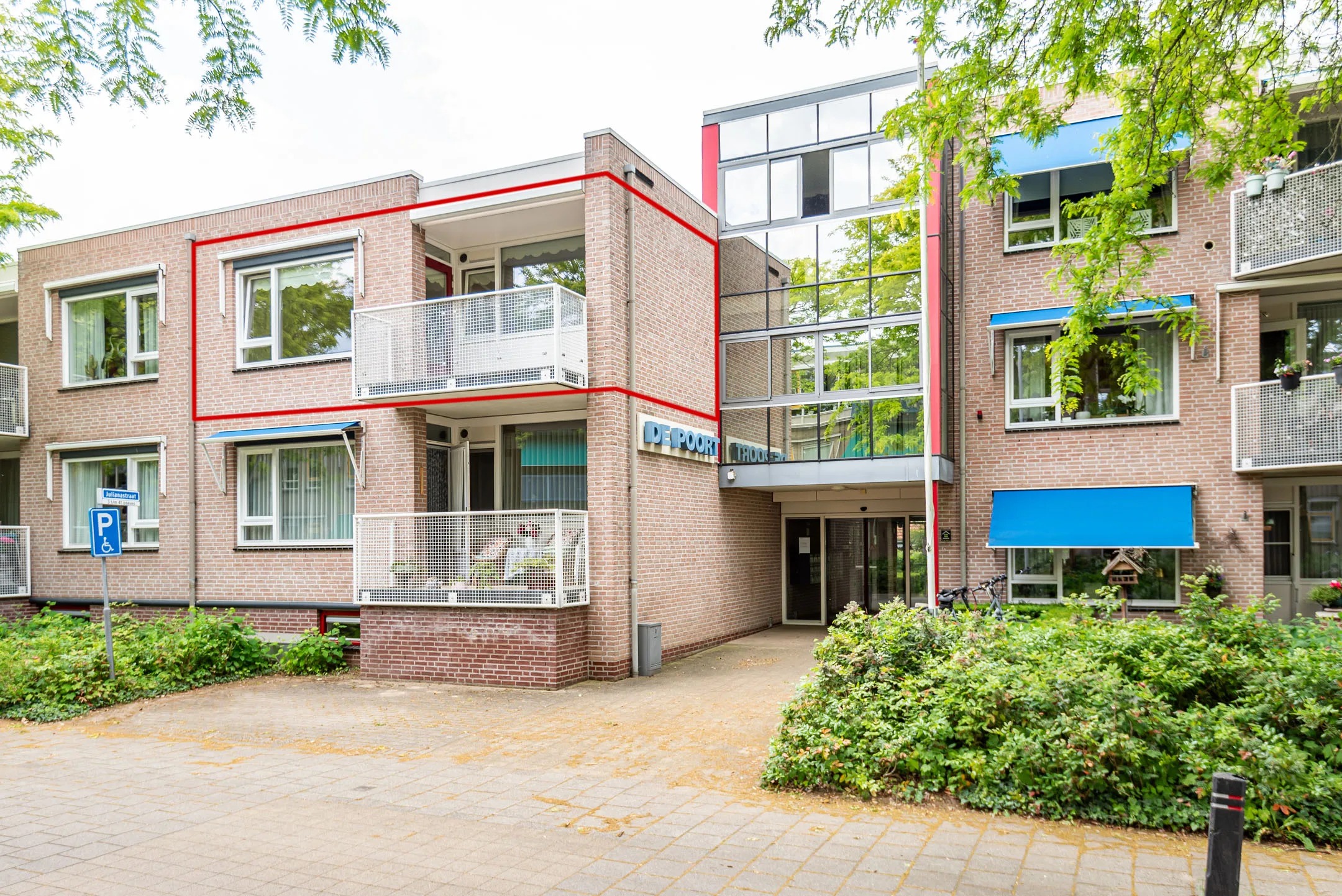 Galerijflat Julianastraat 29 in Dinxperlo