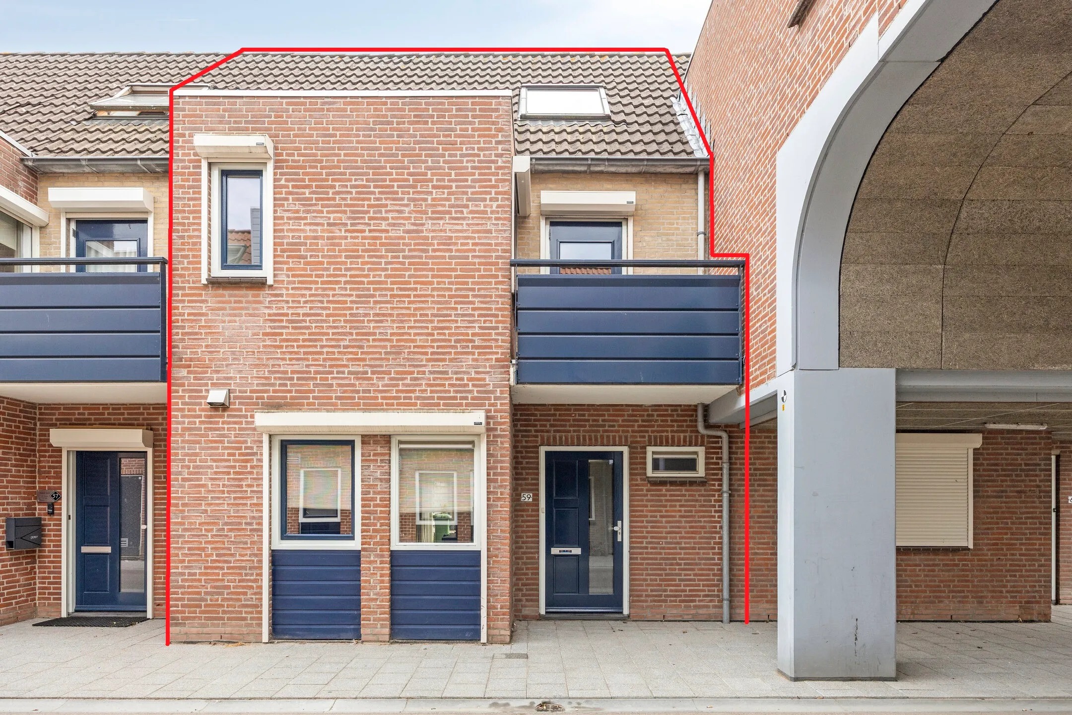 Tussenwoning Lindebaan 59 in Bergen op Zoom