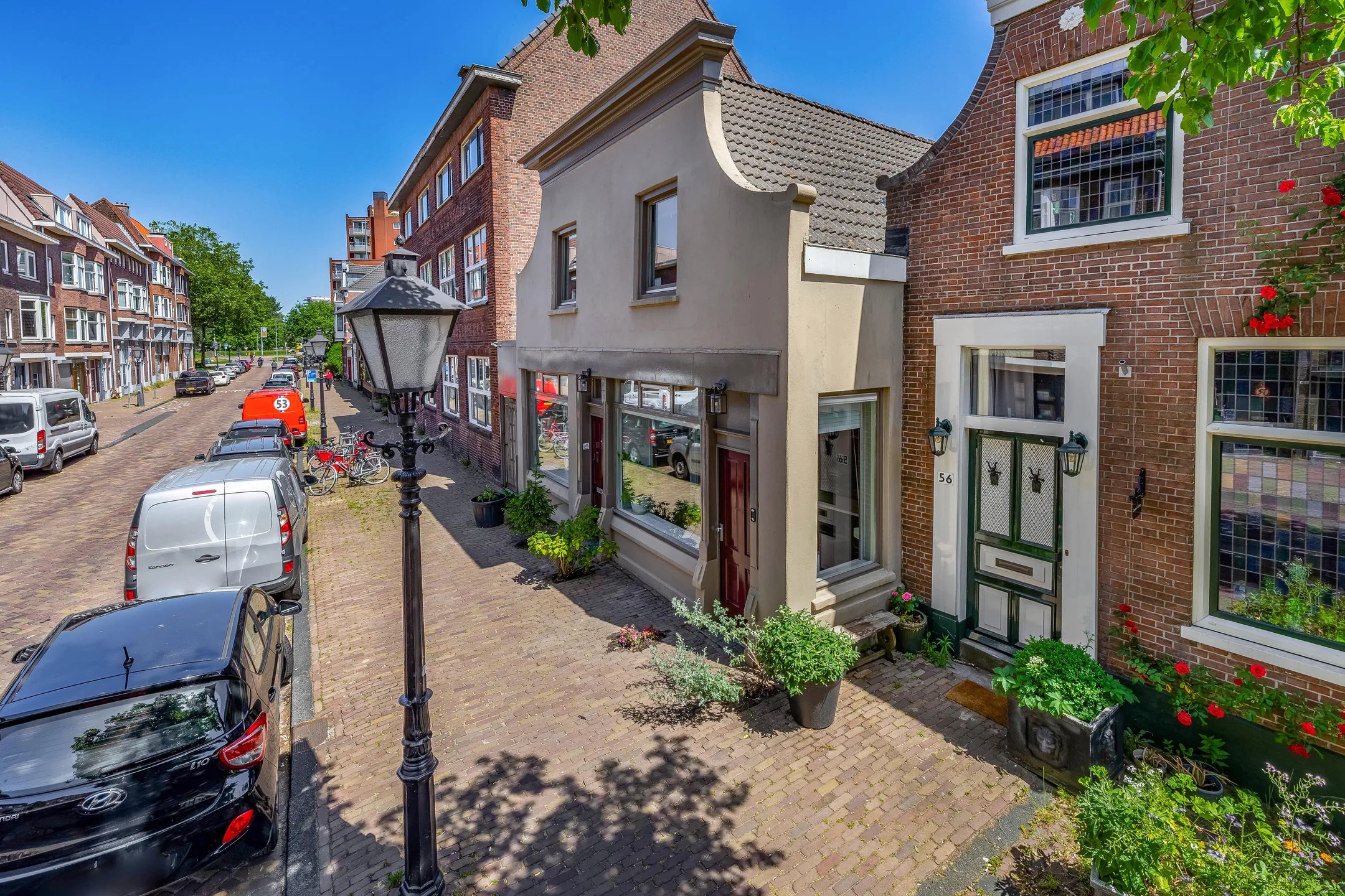 Geschakelde woning (dijkwoning) Grondherendijk 54 in Rotterdam