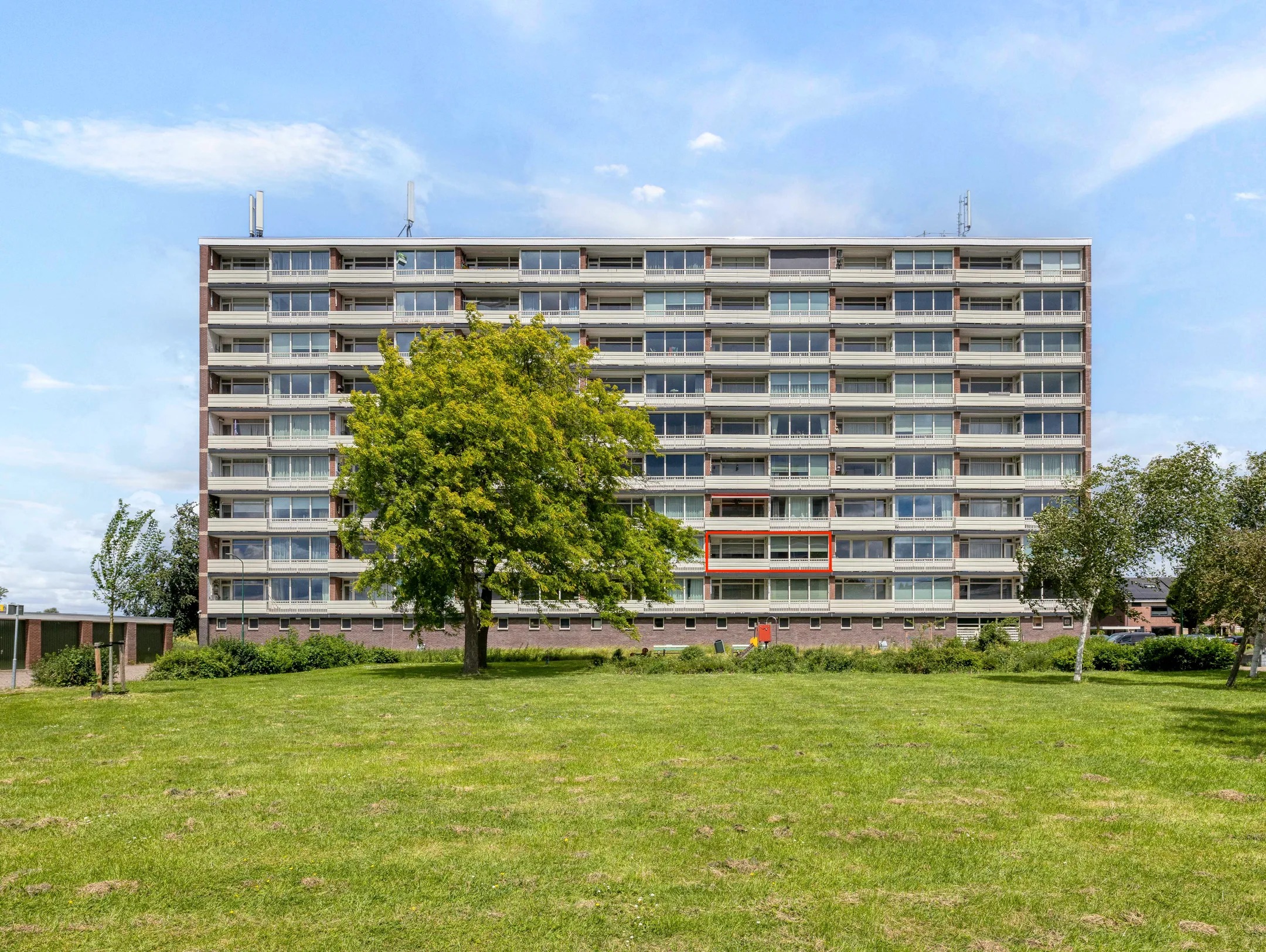 Galerijflat Wiardi Beckmanstraat 19 in Breukelen