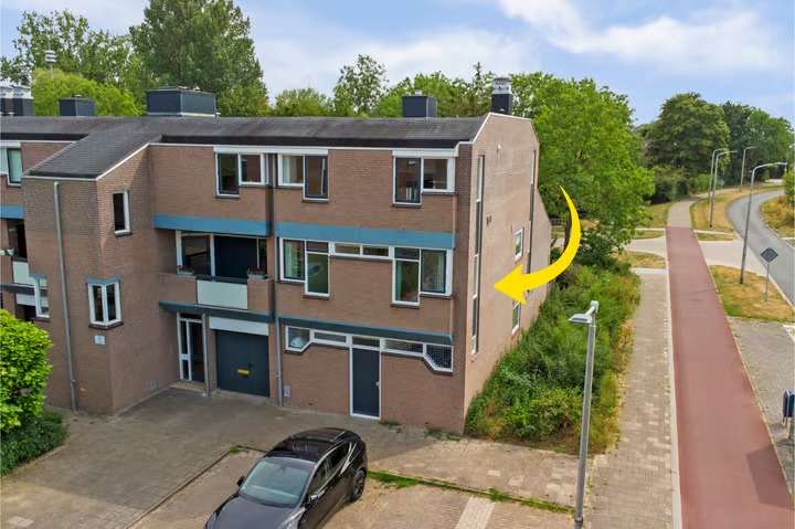 Portiekflat Groningensingel 1161 in Arnhem