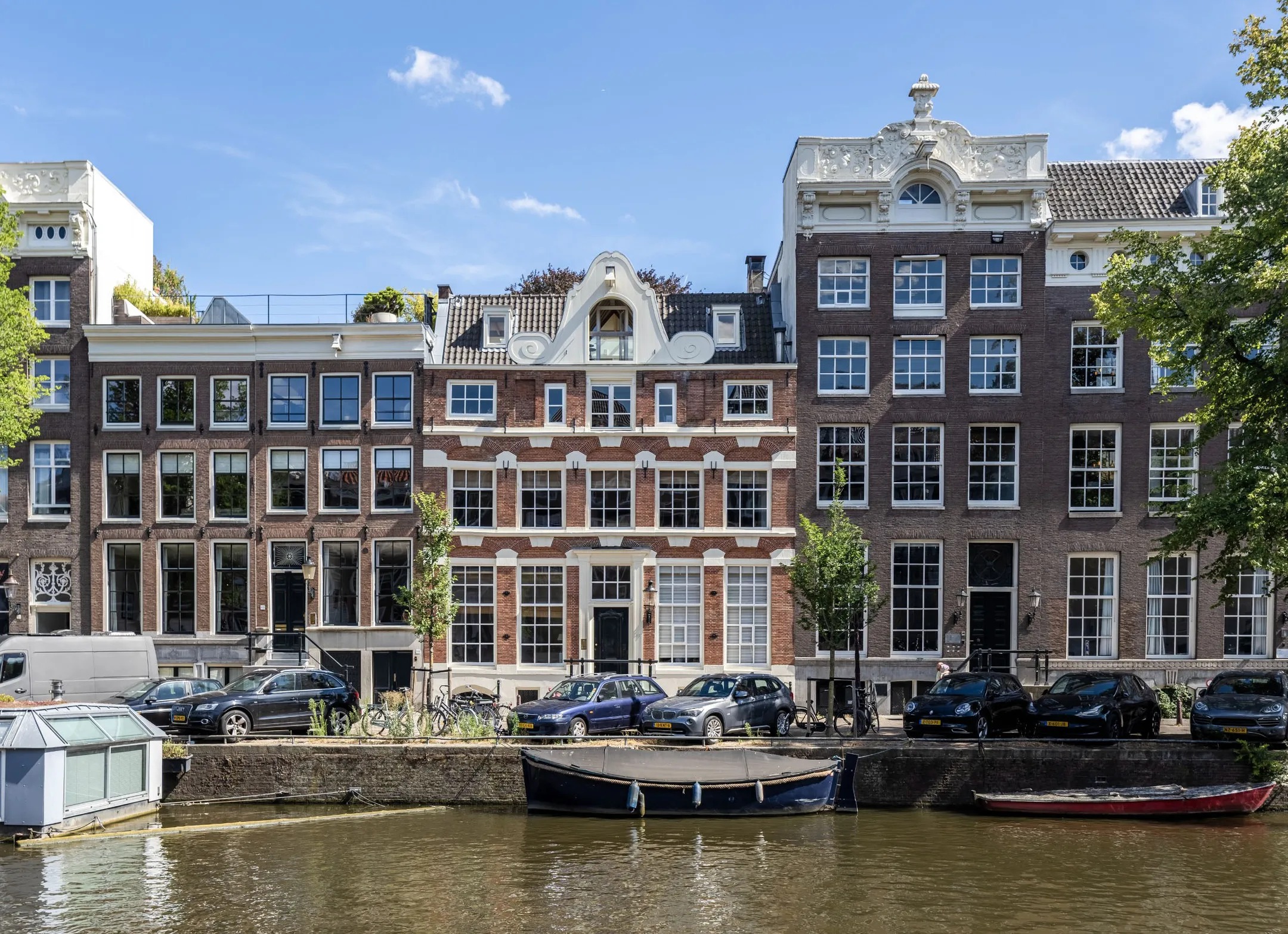 Dubbel benedenhuis Keizersgracht 117 B in Amsterdam