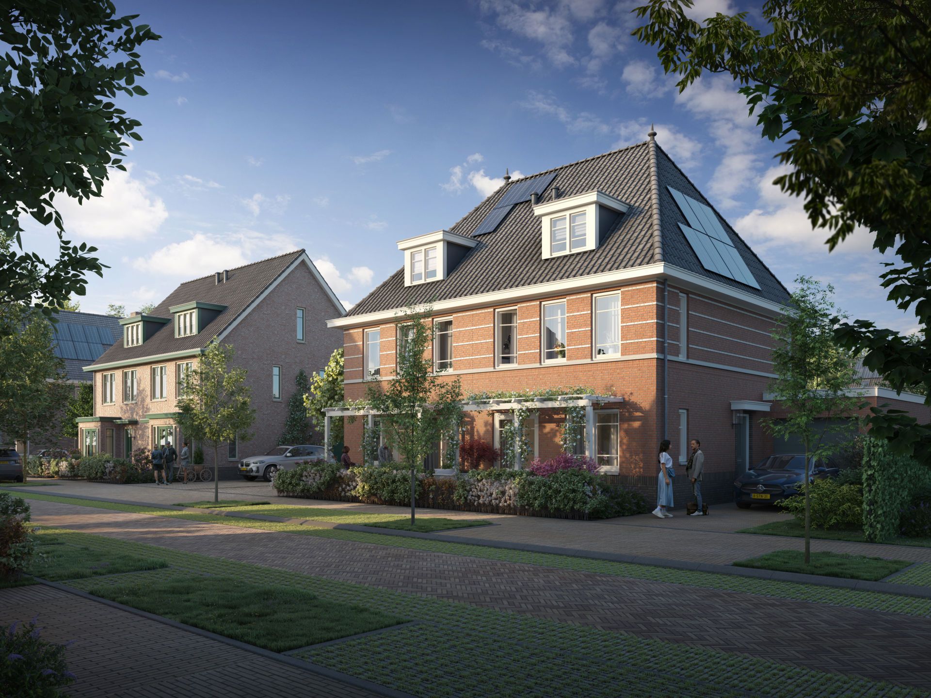 Villa, 2-onder-1-kapwoning Skimmiatuin 19 in Pijnacker