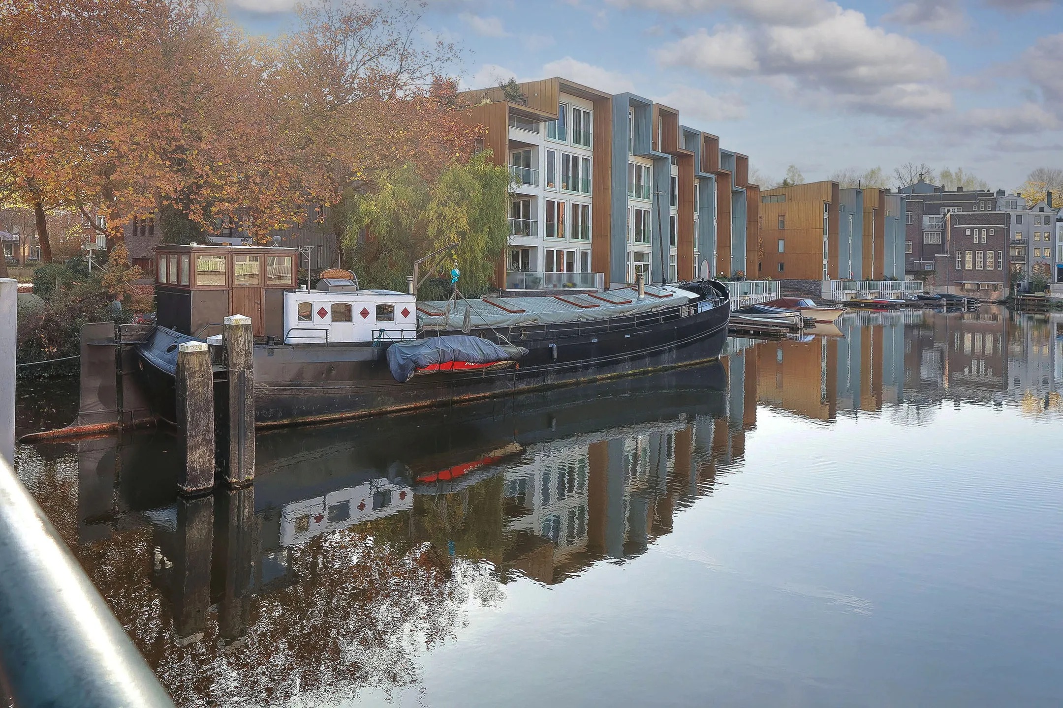 Vrijstaande woning (waterwoning) Touwbaanpark 1 Amsterdam