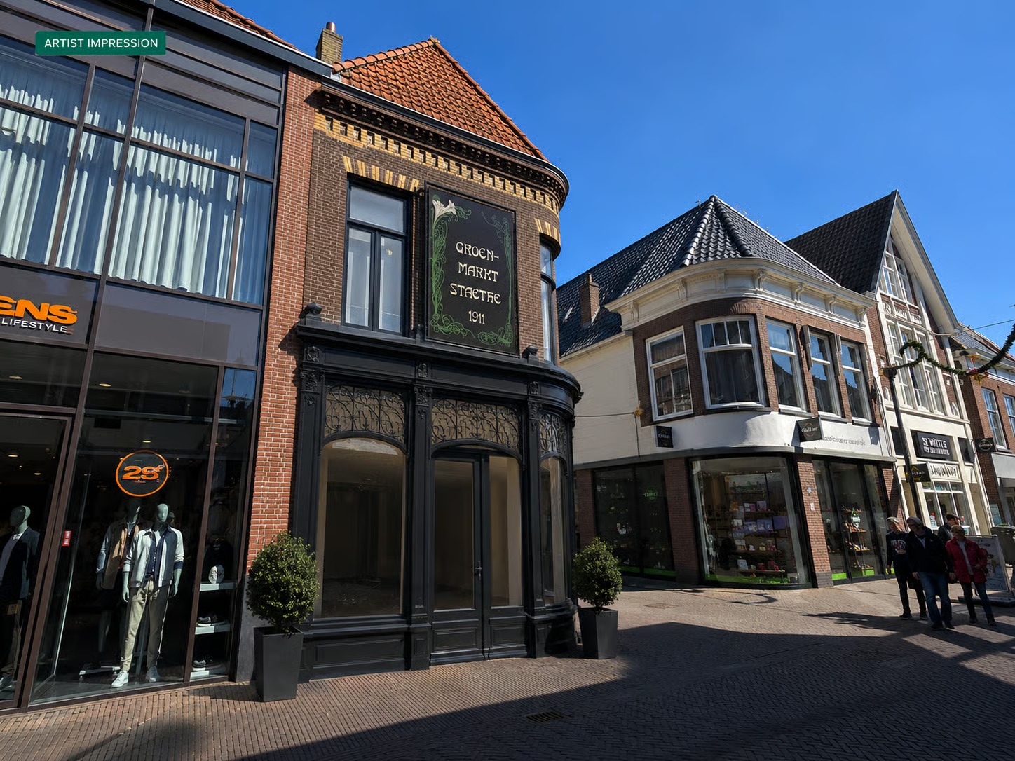 Bovenwoning Groenmarktstraat 1 B in Meppel