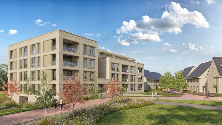 Portiekflat Slakweg 16 in Gronsveld