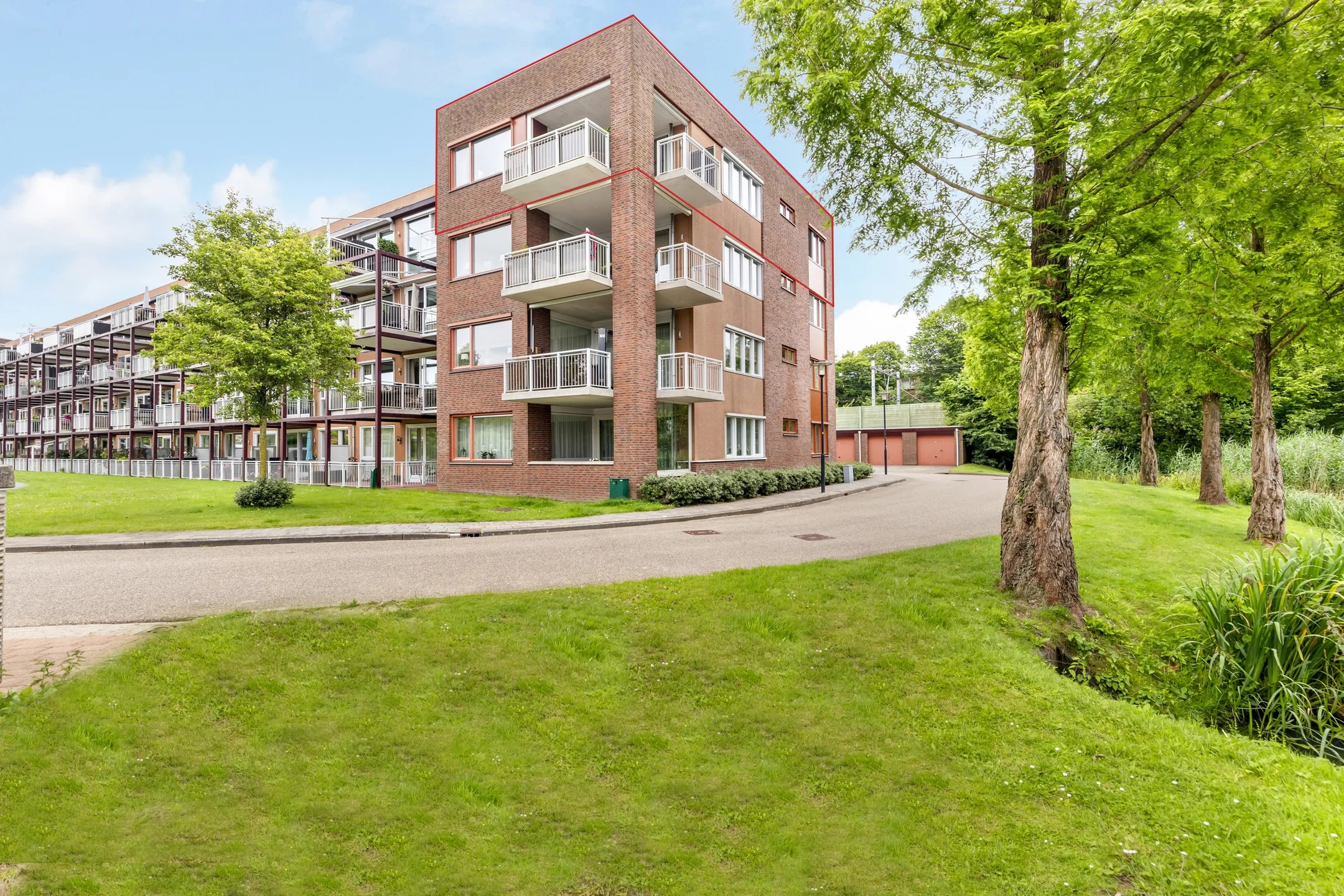 Galerijflat Meinsstraat 96 in Nijkerk