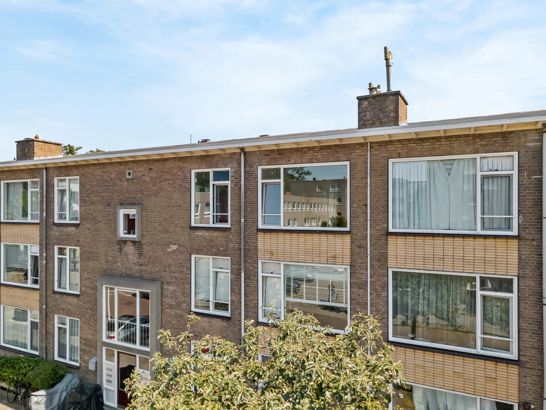 Portiekflat Wolweversgaarde 150 in Den Haag