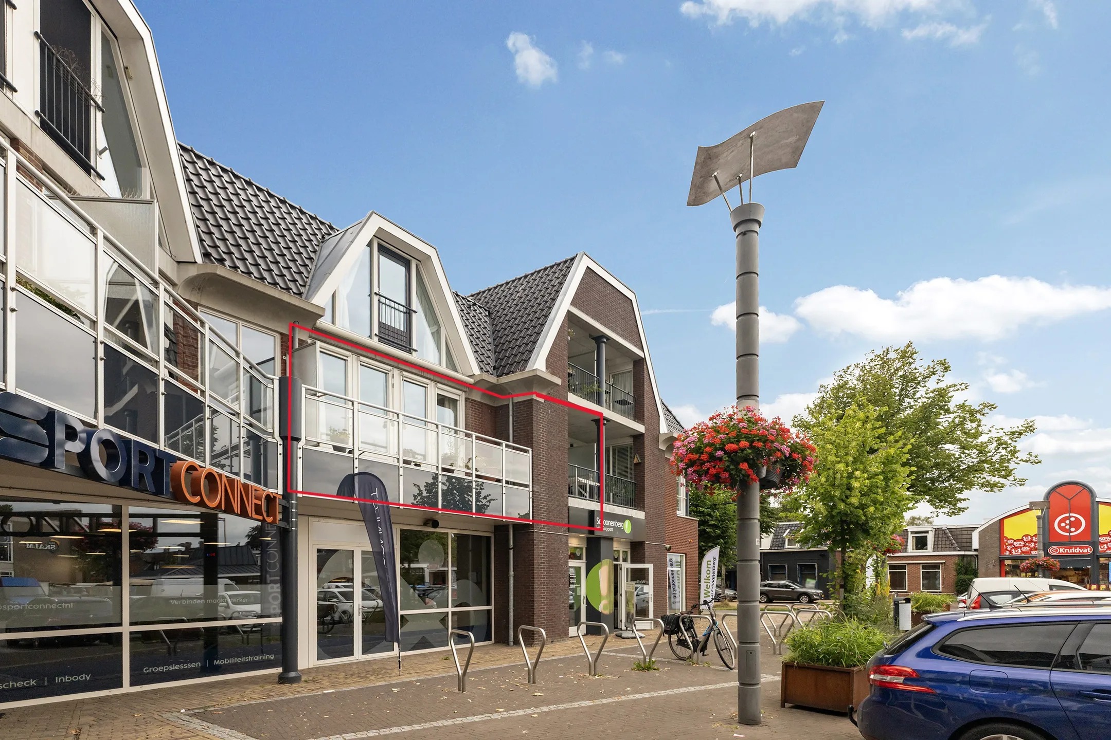 Portiekflat Smelbrêge 1 a in Stiens